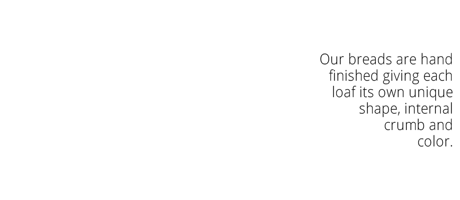 Text about unique handmade bread loaves