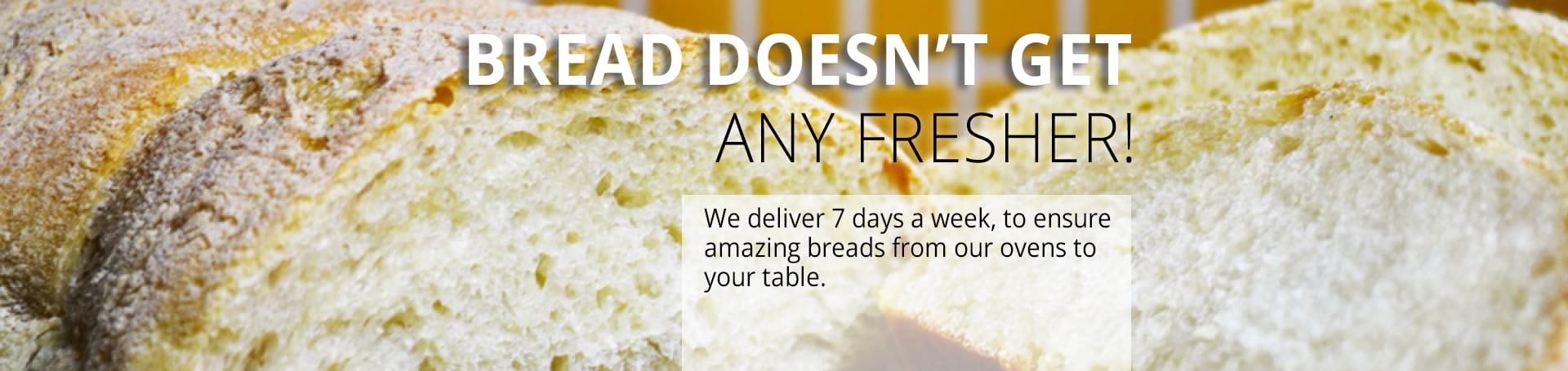 Sliced bread with freshness guarantee
