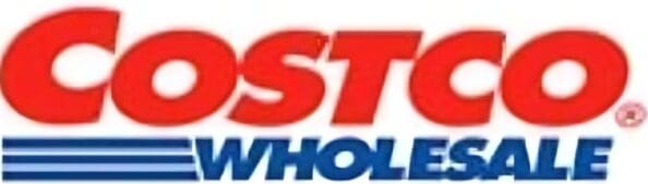 Costco Wholesale logo in red and blue