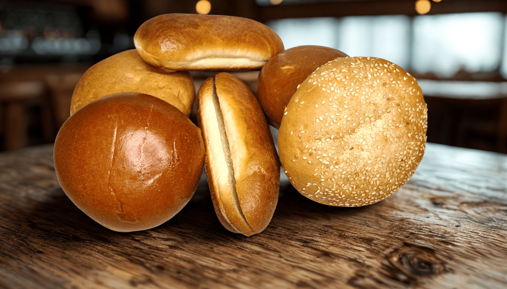 Hamburger & Hotdog Buns